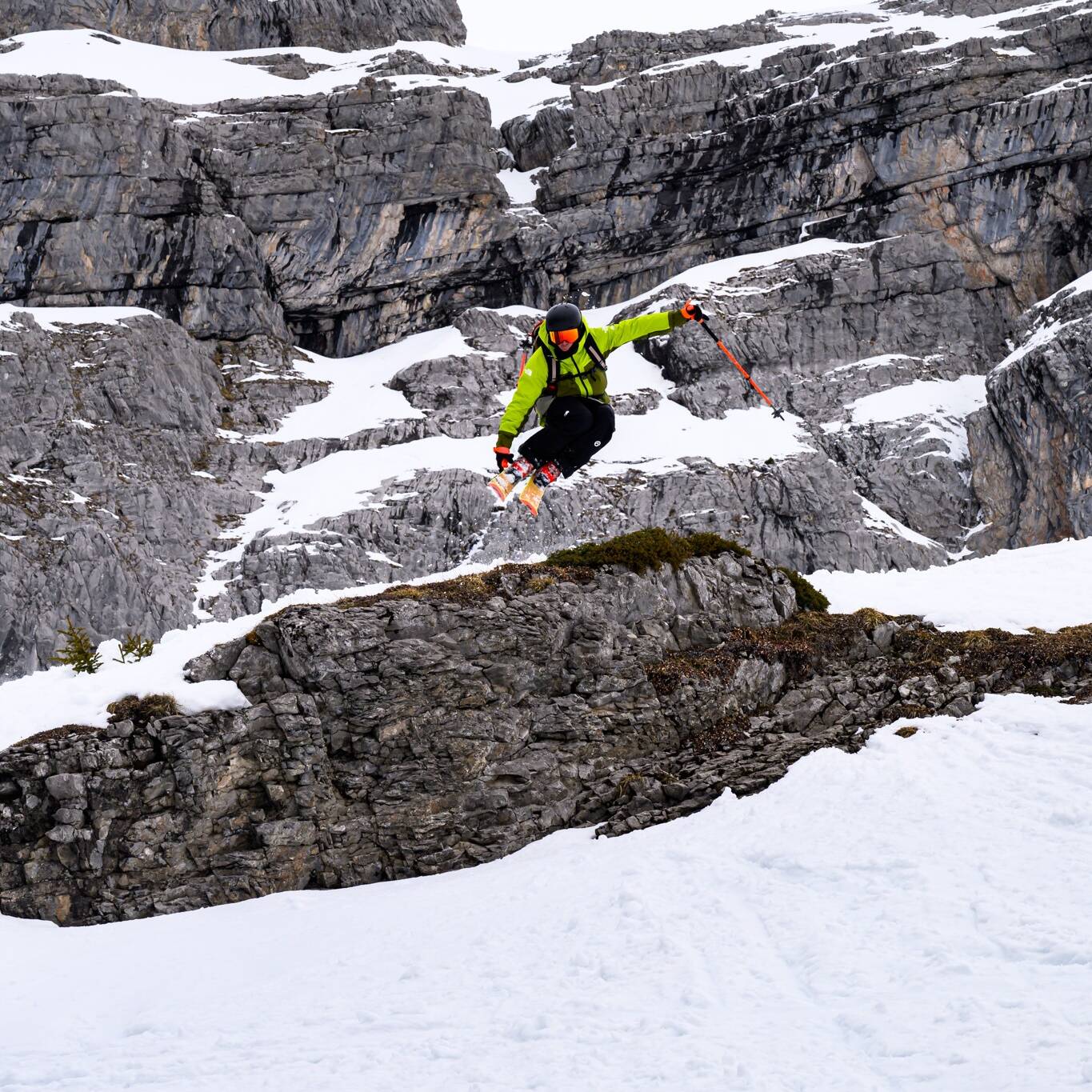 Léo Slemett à la Clusaz