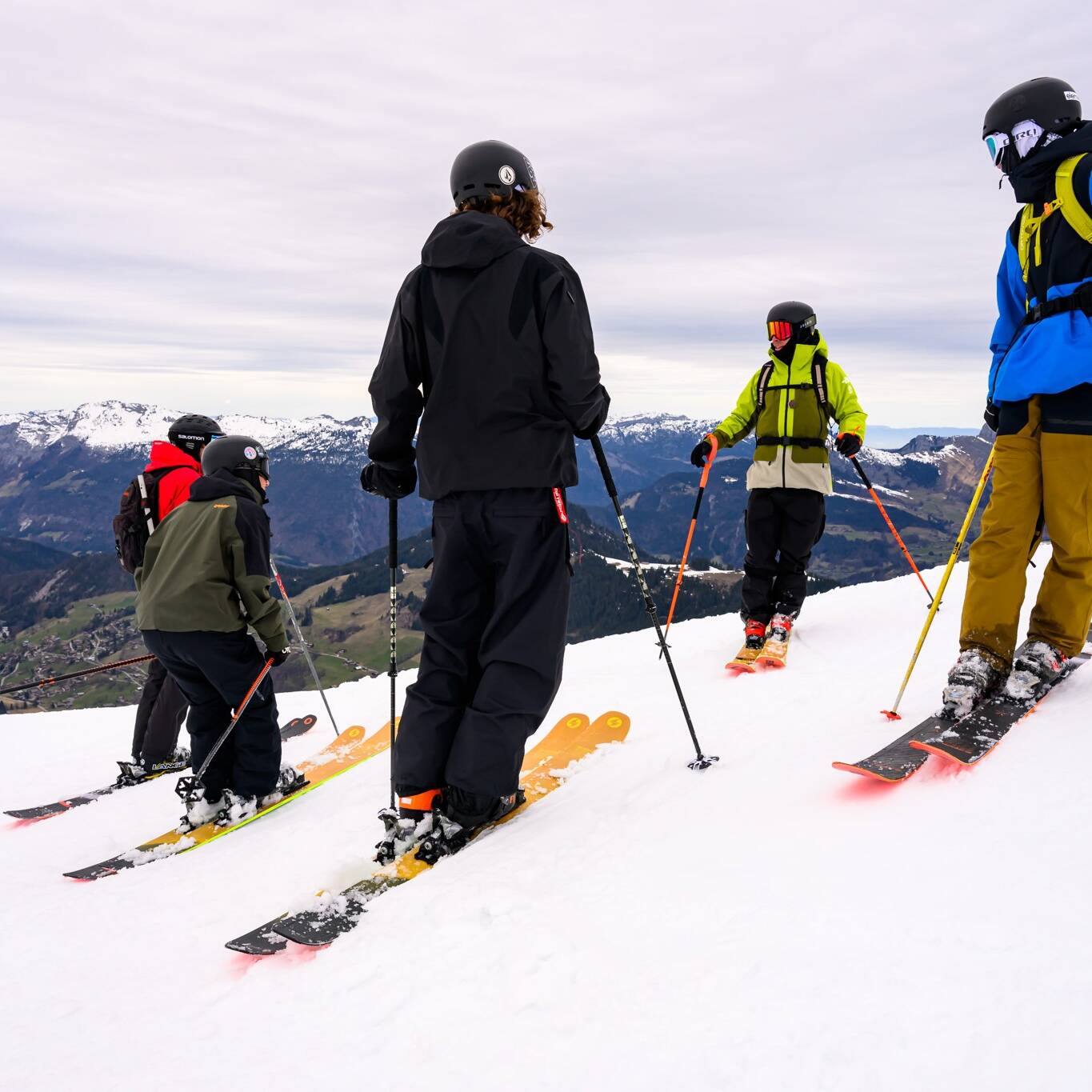 Léo Slemett à la Clusaz