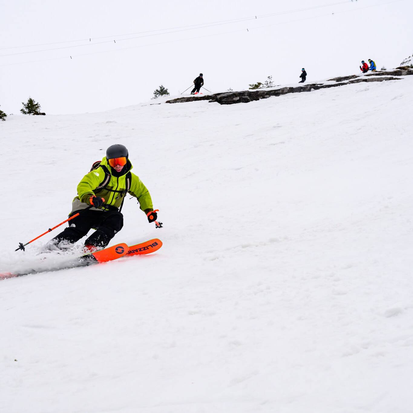 Léo Slemett à la Clusaz