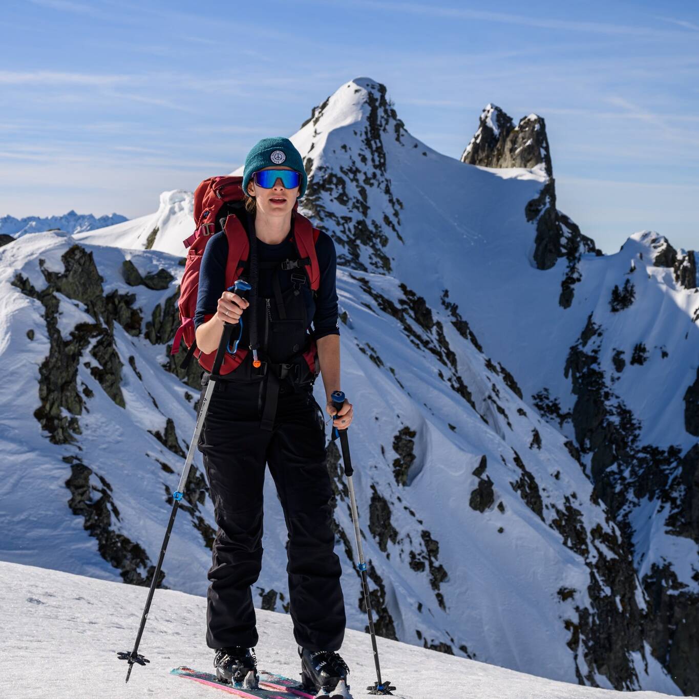 Ski de randonnée à Saint François Longchamp