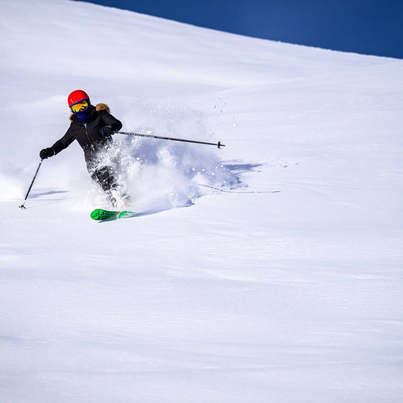 Freeride à Courchevel