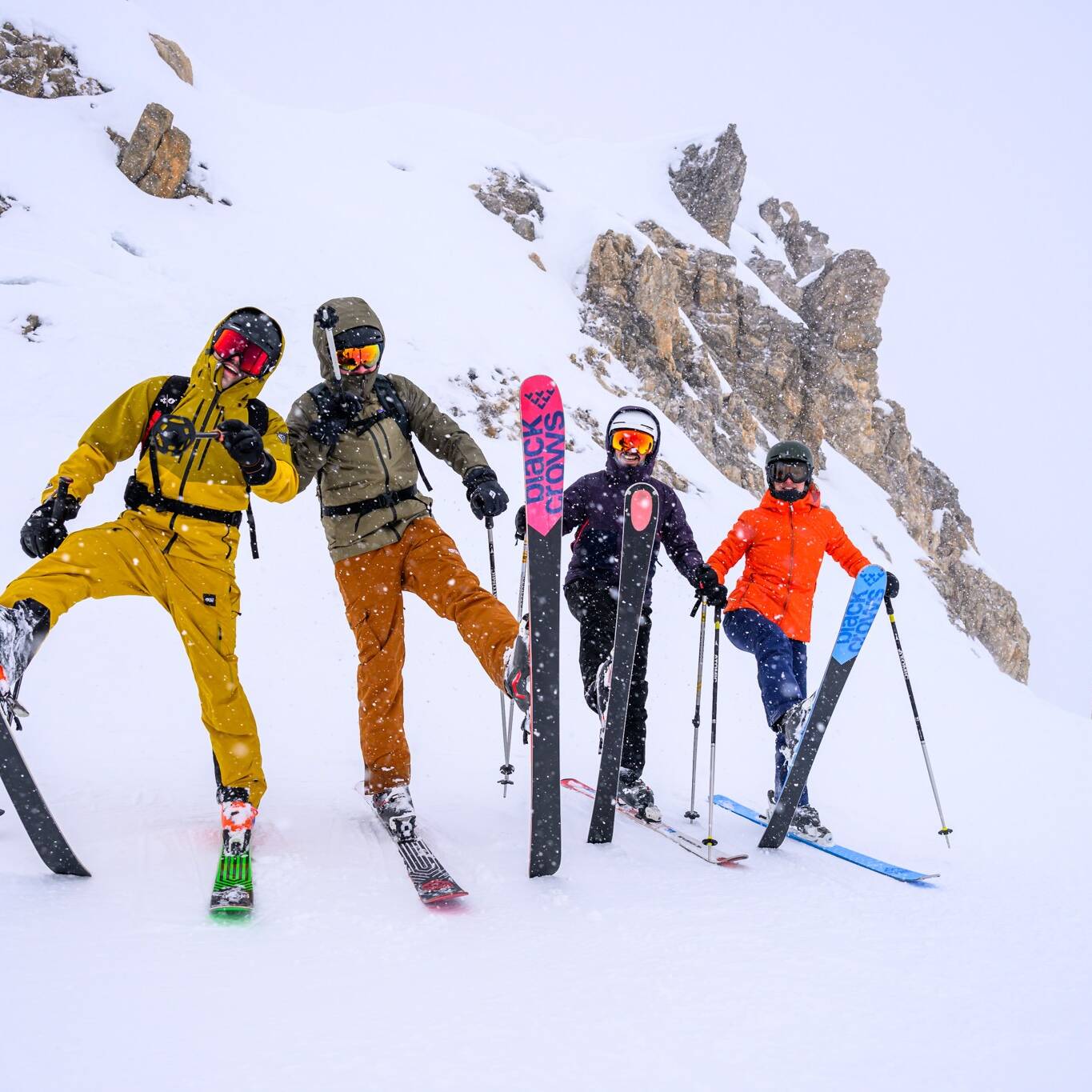 Ski entre amis à Courchevel